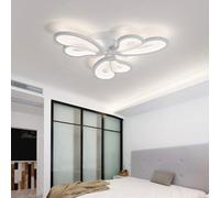 Plafoniera Lampada Da Soffitto Moderno Fiore Telecomando 3 Tonalità Colore 21W
