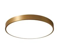 Plafoniera Lampada da Soffitto per Soggiorno Golden Flat Modern Atmosphere Round Ultra-Sottile Led Lampada da Soffitto A Filo Lampada da Pannello Cinese per Salotto Corridoio Casa Ufficio Veranda