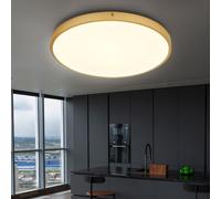 Plafoniera Lampada da Soggiorno LED Pavimento Ottone Rotondo D 45 CM [EEK: Inaditato]