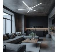 Plafoniera Lampada di Design Regolabile LED Lampada da Cucina Alluminio H 6,2 CM