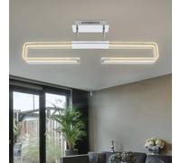 Plafoniera Lampada di Design Satinato LED Camera Letto Vetro
