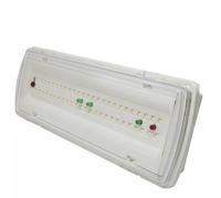 PLAFONIERA LAMPADA DI EMERGENZA 3,5w 6500k LED INCASSO PARETE ANTIBLACKOUT IP65 [EEK: A++]