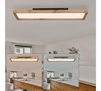 Plafoniera Lampada di Legno Deckenpanel Luce Del Giorno Cct Angolare LED