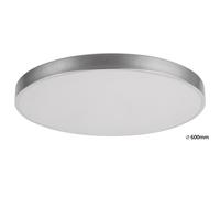 Rabalux TESIA 3317 Lampada da soffitto in metallo argento, plastica LED 40 W, 3000 - 6000 K, lunghezza: 5 cm, diametro 60 cm, dimmerabile, con telecomando
