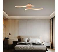 Plafoniera Lampada Letto 2 Fiamma Regolabile Opale LED [EEK: F]