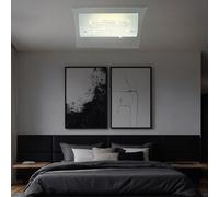 Plafoniera Lampada Letto LED Vetro Kristallleuchte L 35 CM