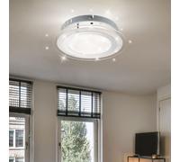 Plafoniera Lampada Letto Sterneneffekt LED Vetro Lampada da Corridoio