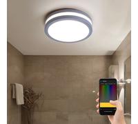 Plafoniera Lampada Parete Esterni App Comando Bluetooth Smart Casa Dimmer LED