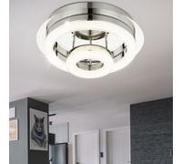 Plafoniera Lampada Sala Pranzo LED Kristallleuchte Lampada da Pavimento D 28 CM
