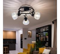 Plafoniera Lampada Soffitto Faretti Lampada Spot 3 Fiamma Punti Mobile E14 [EEK: Non valutato]