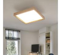 Plafoniera Lampada Wood Cct Luce Del Giorno Casa di Campagna Opale 1x LED [EEK: E]