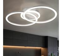 Plafoniera Lampadario Camera Letto Interruttore Regolatore 3 Fiamma Moderno LED