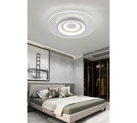 Plafoniera lampadario moderno con illuminazione Led da soffitto 38w Luce Bianca [EEK: A++]