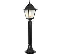 Plafoniera, Lanterna a palo alto IP45, illuminazione da giardino for esterni, lampada percorso, lampione europeo V-intage antiruggine, in vetro cortile, comunità impermeabile