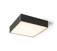 Plafoniera LARISA SQ 22 da soffitto nero 230V LED 20W 3000K
