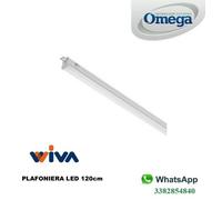 PLAFONIERA LED 120cm REGLETTE LUCE CALDA 16W 3000K WIVA 51200029
