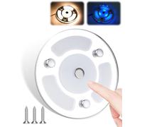 Plafoniera LED 12V Camper Dimmerabile Illuminazione Interna Camper, 3W LED Caravan Luci Interne con Interruttore di Controllo a Sfioramento, Plafoniera LED 12V per Rimorchio, Camper, RV, Barca