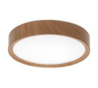 Plafoniera Led 12W Cornice marrone rotonda Bianco freddo 6500K Aigostar