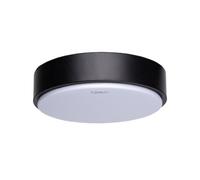 Plafoniera Led 12W Cornice nera rotonda Bianco caldo 3000K Aigostar