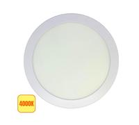 Plafoniera LED 14W Rotonda Ø157mm - 4000K, 1400 LM, Risparmio Energia