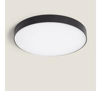 LEDKIA LIGHTING Plafoniera LED 18W Circolare Ø180mm Regolabile per Soggiorno, Cucina Grigio