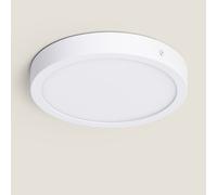 Plafoniera LED 18W Circolare Alluminio Ø210 mm Slim CCT Selezionabile Galán