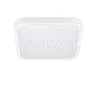 Plafoniera Led 18W V-TAC Quadrata 1800Lm Luce Naturale Fredda [EEK: F]