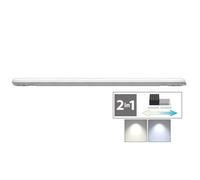 Plafoniera Led 2 CCT 4000K/6500K - 56W - 150 Cm - 6400 Lm - NOVA LINE PLH150X