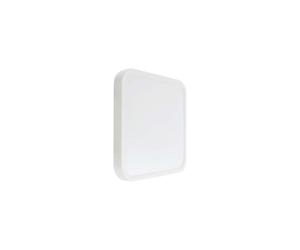 Plafoniera LED 24W 2500lm 4000K IP44 Quadrato fi295 Bianco 76281