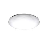 Plafoniera Led 24W Bianca Diamante Bianco freddo 6500K Aigostar