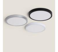 Plafoniera LED 24W Circolare Alluminio Ø280 mm Slim CCT Selezionabile Galán