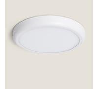 Plafoniera LED 24W Circolare Metallo Ø300 mm Design Bianco [EEK: F]