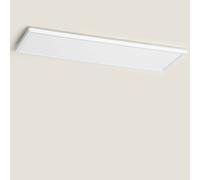 LEDKIA LIGHTING - Plafoniera LED 24W | Doppia Luce SwitchDimm | Regolabile 580x200 mm | Luce Naturale 4000K | Flusso Luminoso 3000 lm, Bianco Naturale, Policarbonato