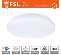 FSL Plafoniera LED 25W 5700K 120° 38x5,5cm CRI80