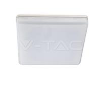 PLAFONIERA LED QUADRATA 25W LUCE BIANCO FREDDO IP44 SAMSUNG VT-8066-LED13979 V-TAC