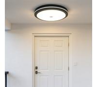 Plafoniera led 30 Watt con sensore di movimento tecnologia CCT da soffitto IP65 [EEK: E]