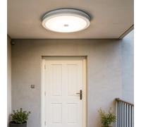 Plafoniera led 30 Watt con sensore di movimento tecnologia CCT da soffitto IP65 [EEK: E]
