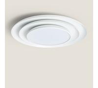 Plafoniera LED 30W Circolare Metallo Ø500 mm CCT Selezionabile Telmor