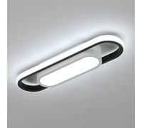 PLAFONIERA LED 30W LAMPADA SOFFITTO MODERNA ACRILICO LUCE BIANCO FREDDO DESIGN
