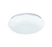 PLAFONIERA LED 36W 3000K-4000K-6500K LUCE REGOLABILE STILE DIAMANTE 31598