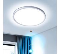 Plafoniera LED 36W 6500K 3240LM Pannello Lampada Da Soffitto Rotonda IP44 Lampad