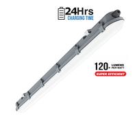 PLAFONIERA LED 36W BIANCO FREDDO 1200CM IP65 CON EMERGENZA CHIP SAMSUNG VT-120136E-LED2120222 V-TAC