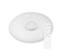 V-TAC Plafoniera LED VT-8556 rotonda 30/60/30W CCT dimmerabile con telecomando effetto stellato