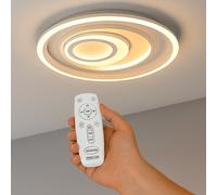 Plafoniera led 70 watt tonda effetto tridimensionale dimmerabile tecnologia CCT [EEK: D]