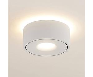 Plafoniera LED Arcchio Rotari, bianca, luce verso l'alto e verso il basso, Arcchio