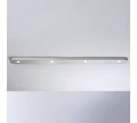 Plafoniera LED Bopp Close a 4 luci, in alluminio BOPP