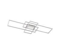 Plafoniera LED Lindby Caitlin, nichel, metallo, 105 cm LINDBY