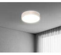 Plafoniera LED Century Blanca Luxe sabbia 24W Luce Selezionabile 3000K/4000K/650
