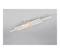 Plafoniera LED Cinto 2380lm 3000K 81x18cm nichel opaco Nichel - opaco