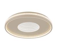 Plafoniera LED con funzione memory, luce notturna, dimmerabile CCT, telecomando, diametro 50,5 cm